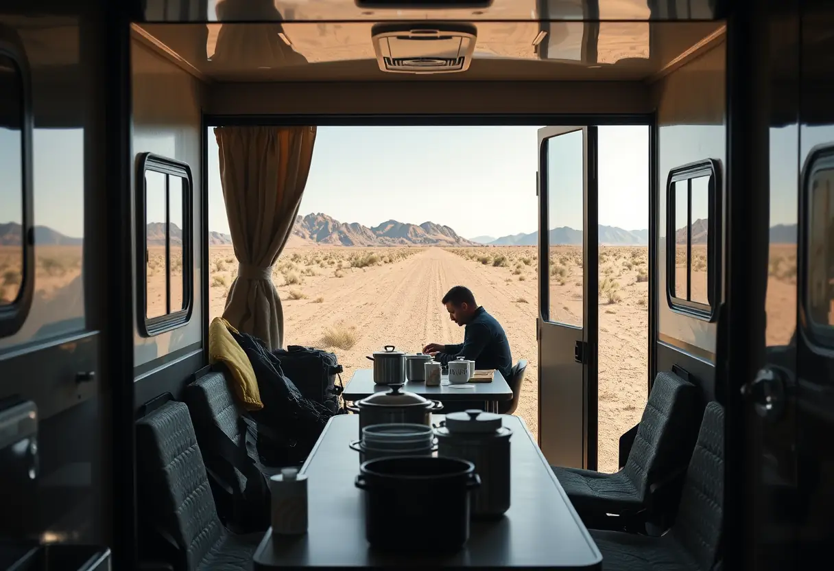 Camping et équipements pour un road trip aux États-Unis