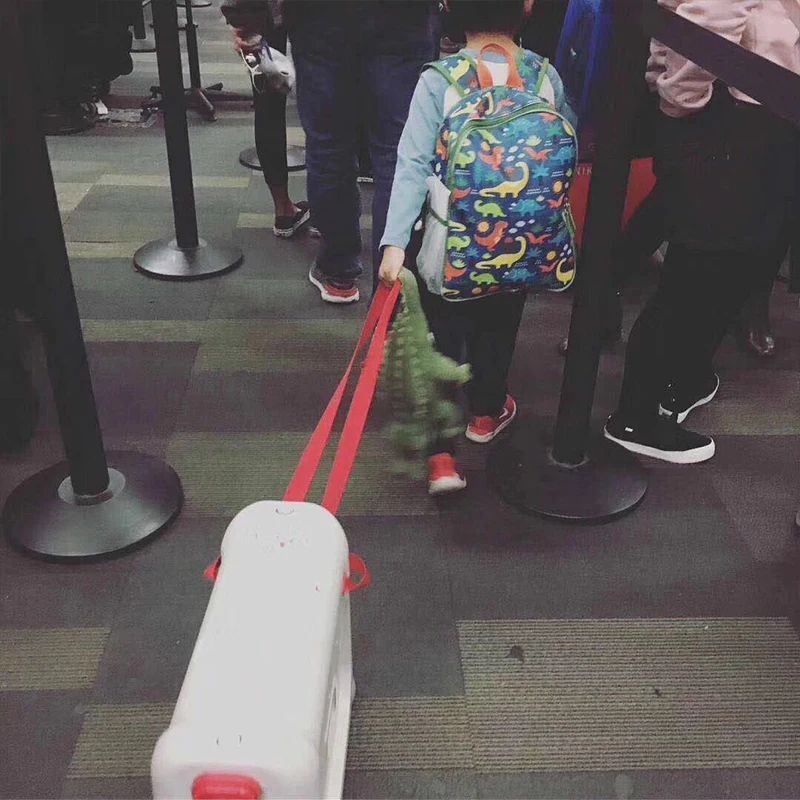 bagages de couchage multifonctions pour enfants, valise de voyage pour bébé, sac de mise à niveau pour avion, boîte de lit pour enfants, valise créative