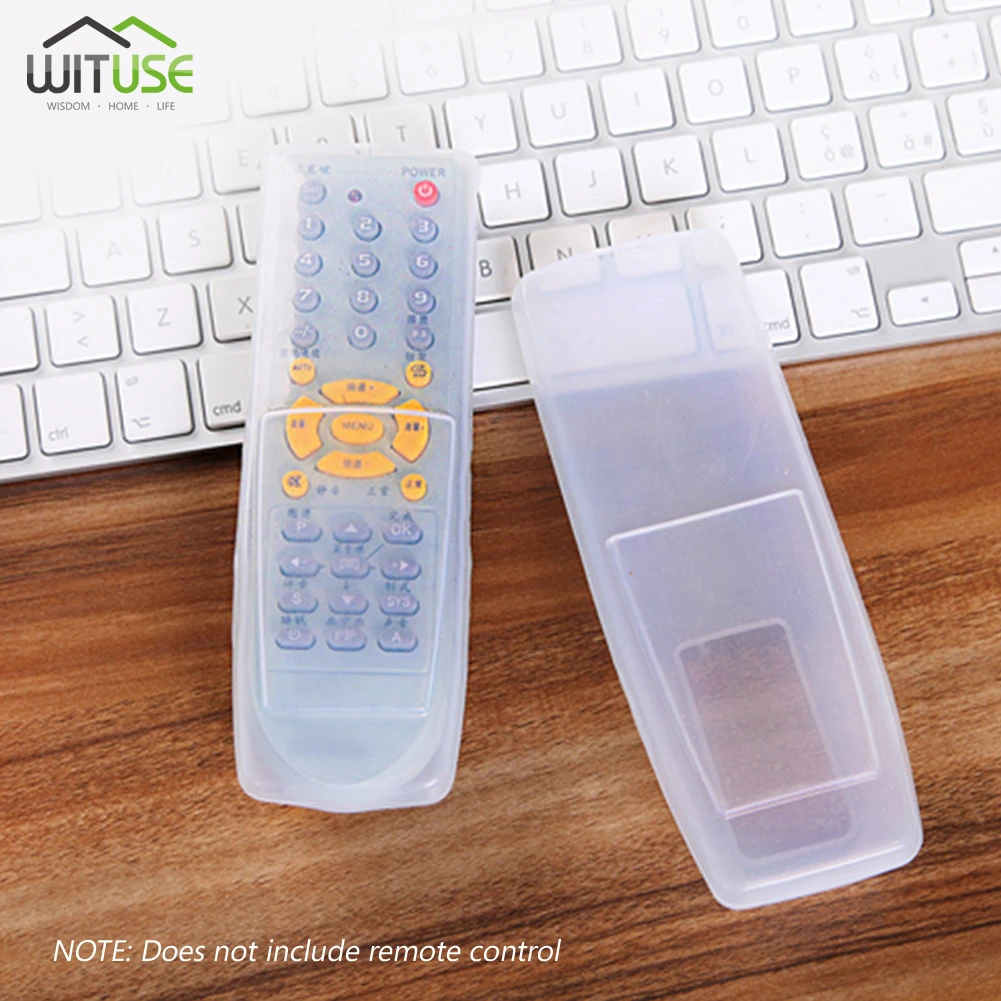 Sac de rangement de protection contre la poussière, sac de rangement Portable en Silicone, étui de contrôle de la climatisation, housse de protection pour télécommande TV, 14 tailles