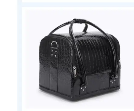 valise de maquillage de grande capacité pour femmes, organisateur de maquillage, trousse de toilette et de cosmétiques, boîte de rangement d'esthéticienne, valise cosmétique portable
