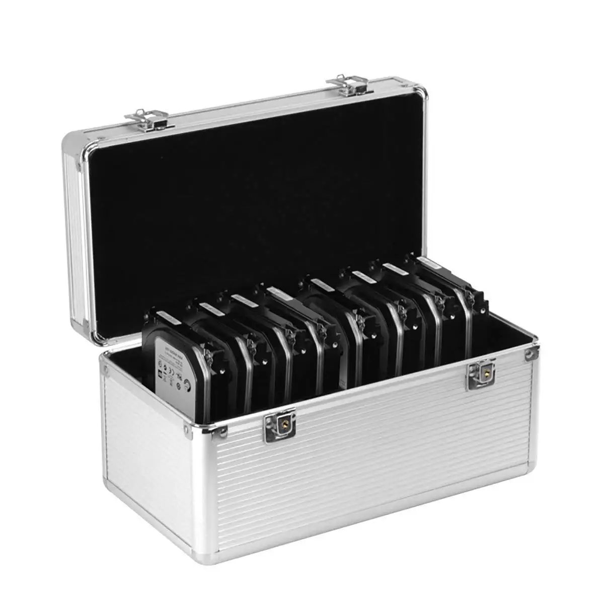 valise de protection en aluminium et brûleur pour disque dur 8 ", 3.5", 6 ", 2.5", humidité, degré d'eau, leges