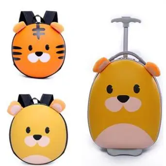 Valise de voyage à roulettes pour enfants, valise de dessin animé pour garçons, sacs à roulettes pour filles, bagages pour enfants