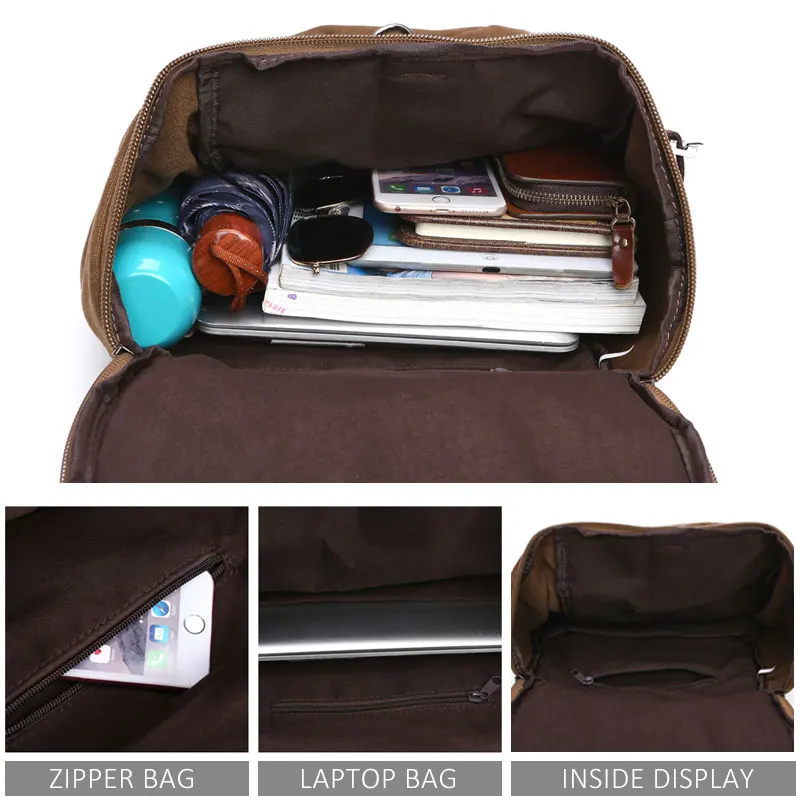 sac à dos de voyage en toile pour hommes, sac à roulettes, grande capacité, sacs à intervalles, valise sr