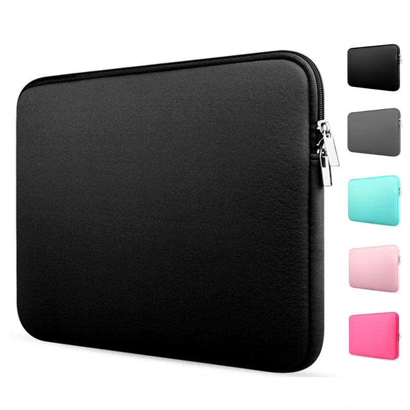 sac souple pour ordinateur portable xiaomi hp dell lenovo, pour macbook air pro retina 11 12 13 14 15 15.6, housse