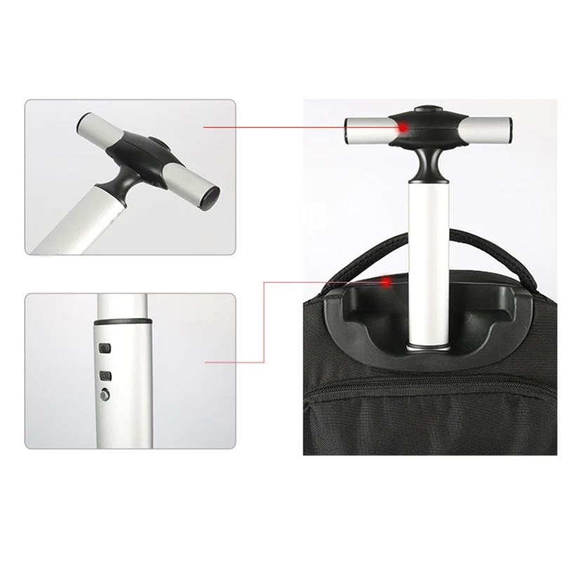 sac de voyage à roulettes de grande capacité pour hommes et femmes, valise d'embarquement multifonctionnelle sr, marque suisse