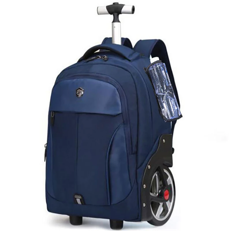 dernière marque mise à niveau valise trolley sac avec grande roue voyage sac à bandoulière nouveau voyage hommes/femmes bagage à main valise d'embarquement