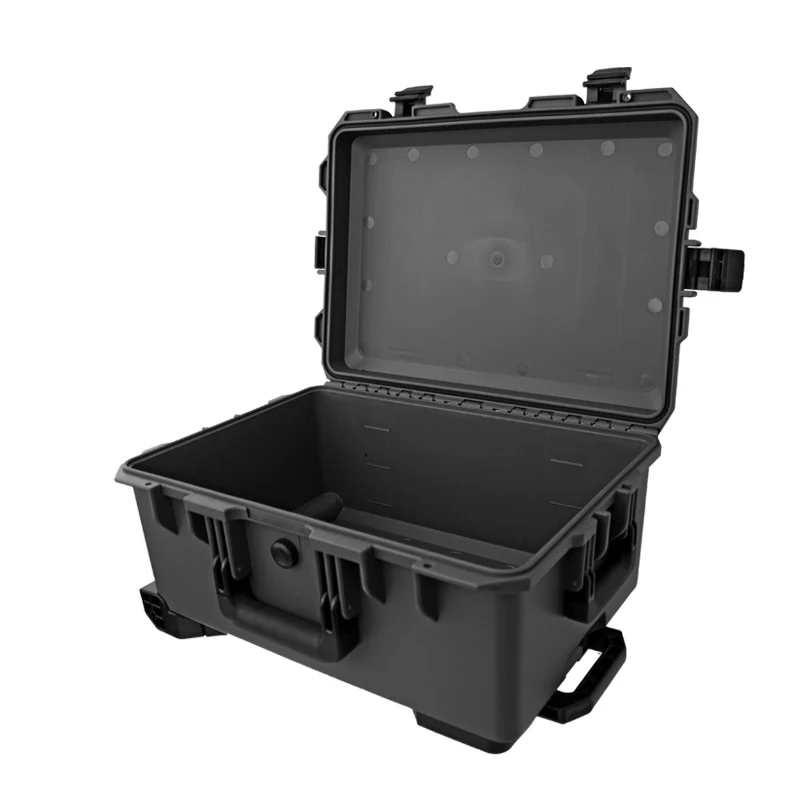 grand étui de protection avec roulettes, équipement photographique, boîte de sécurité, valise, sac pour appareil photo avec intervalle