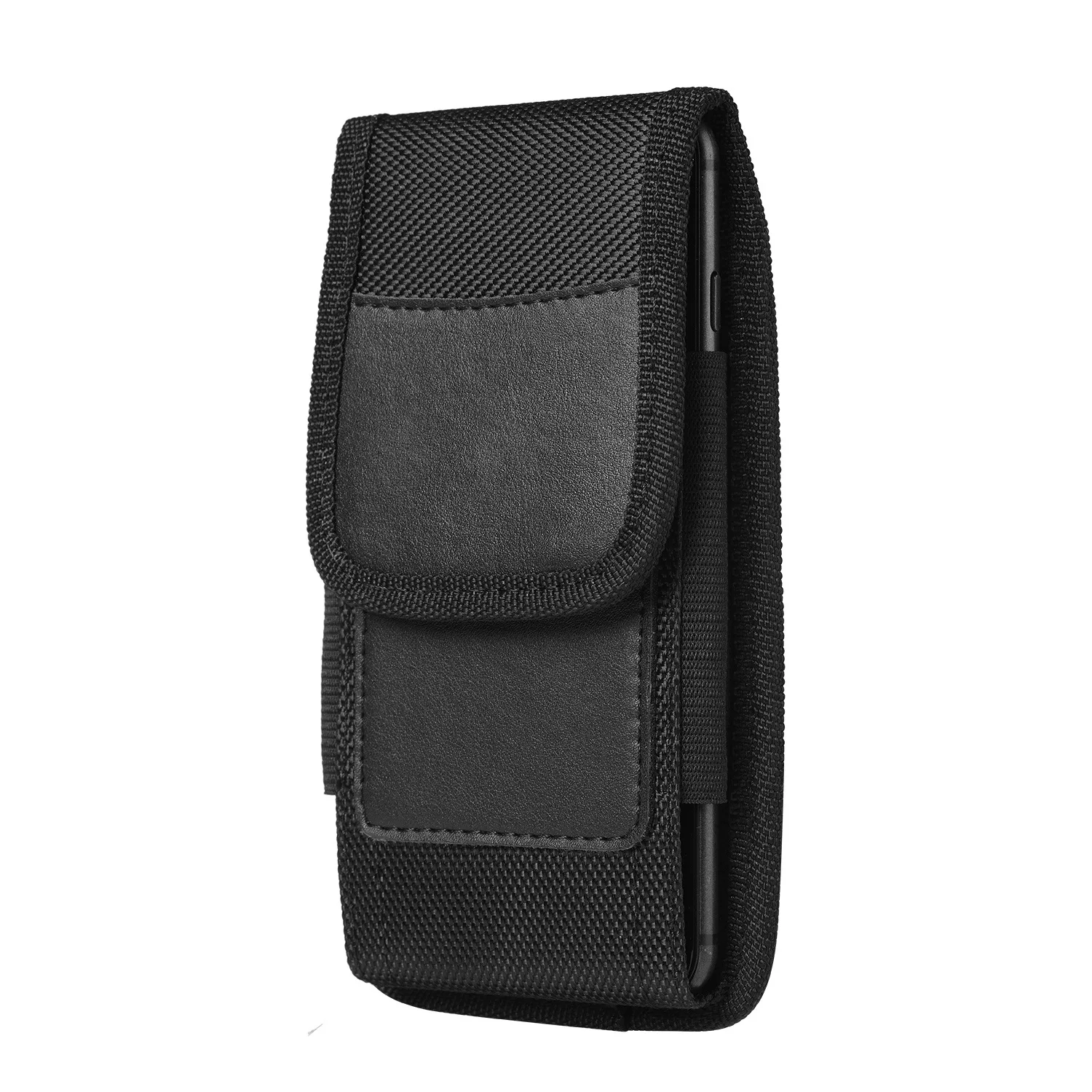 sacs pour téléphone portable de grande capacité, pochette pour étui pour téléphone portable avec boucle de ceinture, housse portefeuille, sac de taille, protection pour téléphone