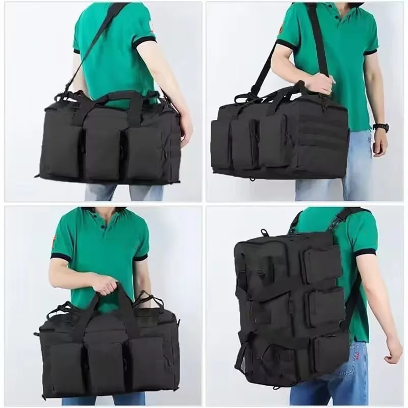 55l bagages sac polochon camping sac à dos tactique grands sacs hommes randonnée voyage alpinisme voyage utilitaire gymnase week end duffle