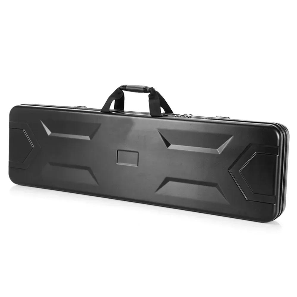 mallette de rangement d'armes, étui mécanique antichoc haut de gamme, valise à bandoulière, boîte à outils de sécurité, éponge antichoc, étui étanche 130cm