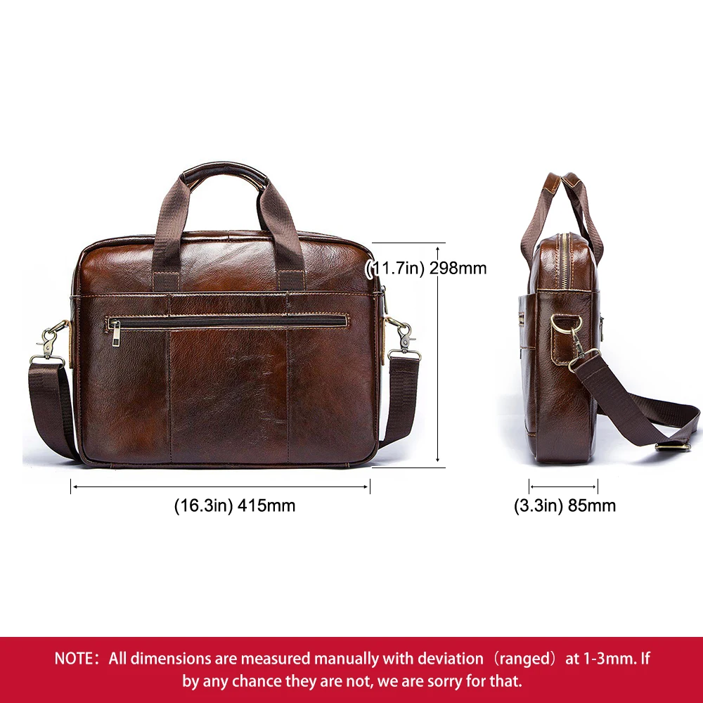 véritable cuir hommes porte documents portable bureau sac à main pour pochette d'ordinateur de haute qualité affaires messager sacs à bandoulière voyage