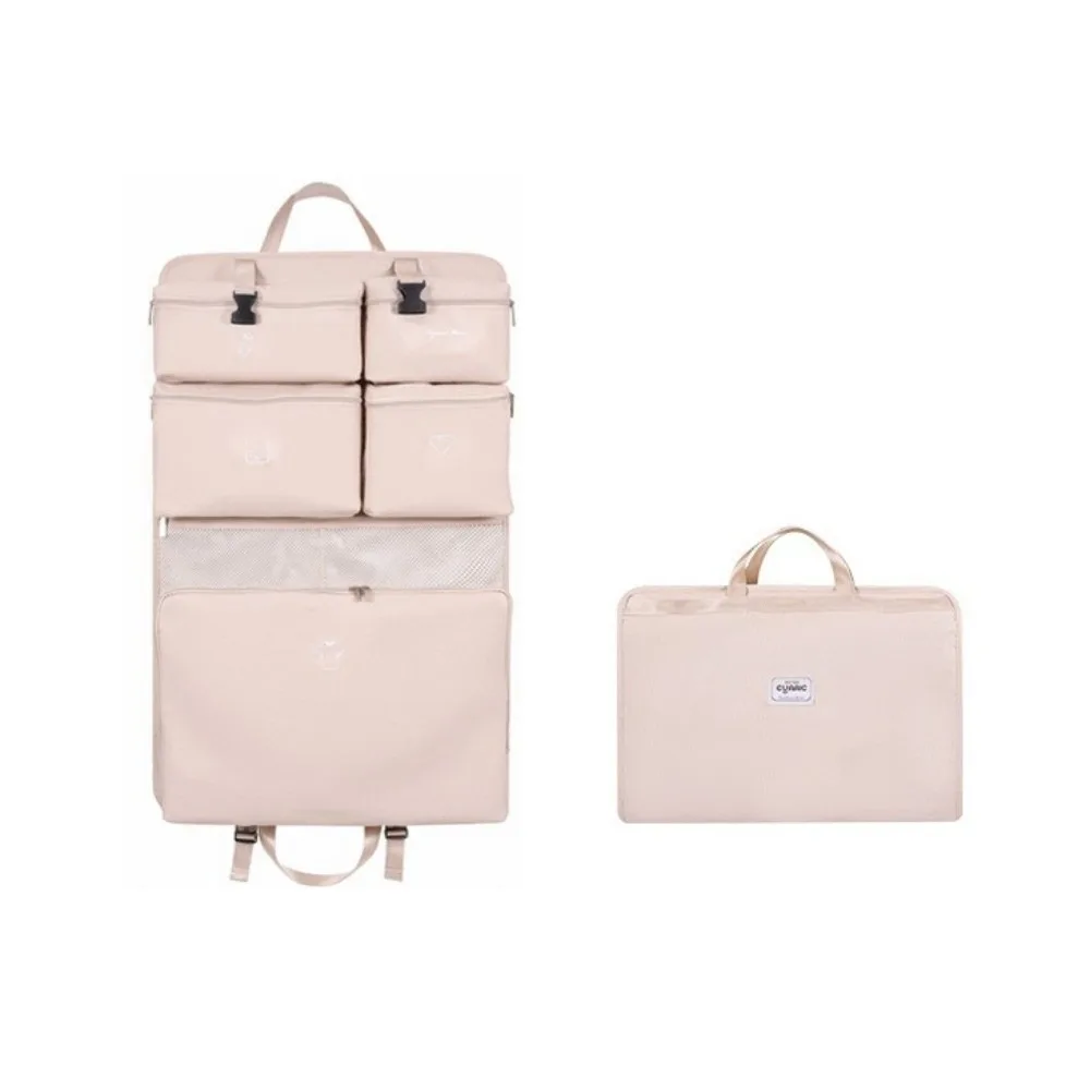 pochette de rangement de bagages suspendue, pliable, anti-poussière, sac de voyage, organisateur lavable, résistant à l'humidité, cubes d'emballage, valise