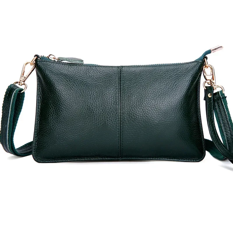 sacs à main en cuir véritable souple pour femmes, sacs à bandoulière de grande capacité, sac à main portable avec poche pour téléphone