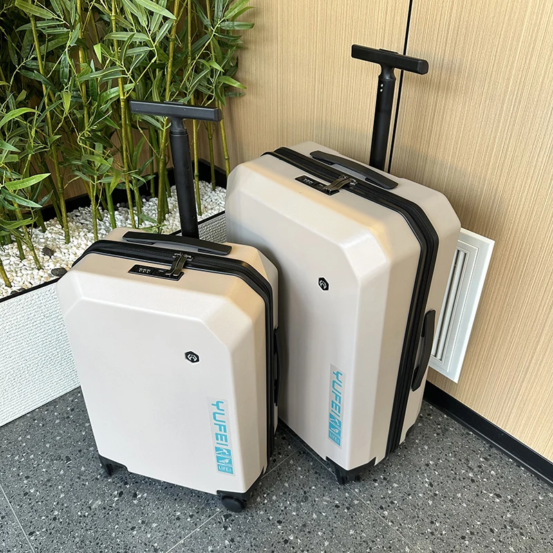 valise légère à roulettes durable pour voyage, 26 pouces, tendance, ultralégère, à coque rigide, pour pc