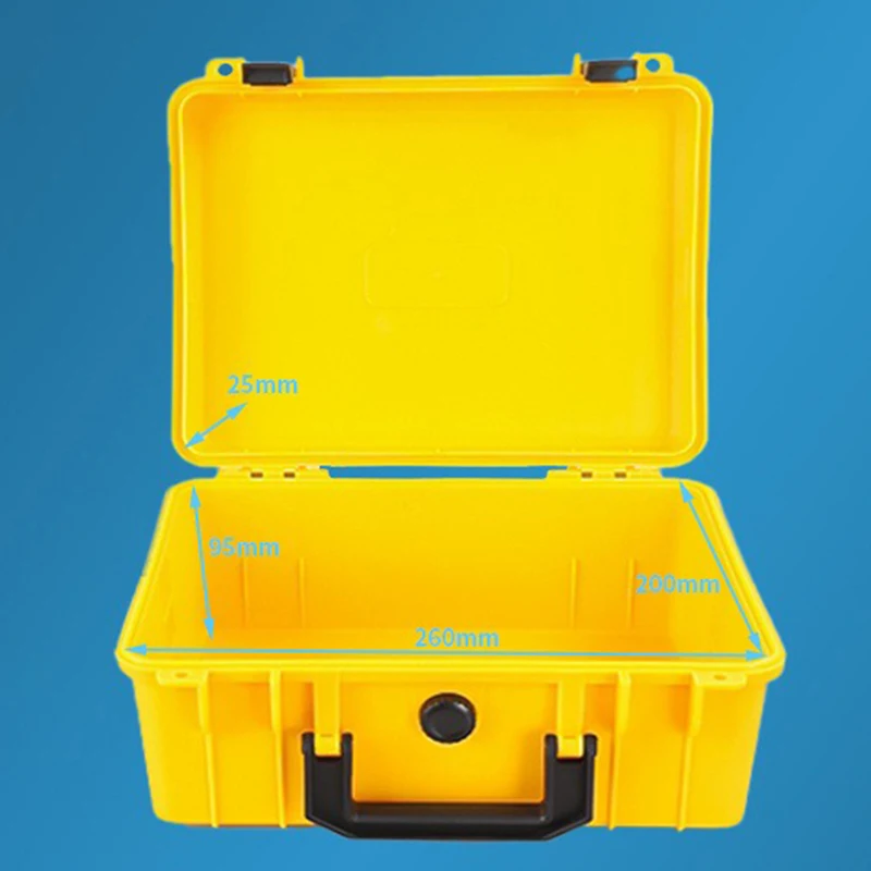 petite valise à outils avec éponge, boîte à outils de protection contre les chutes, équipement de sécurité, étui de quincaillerie étanche à l'humidité