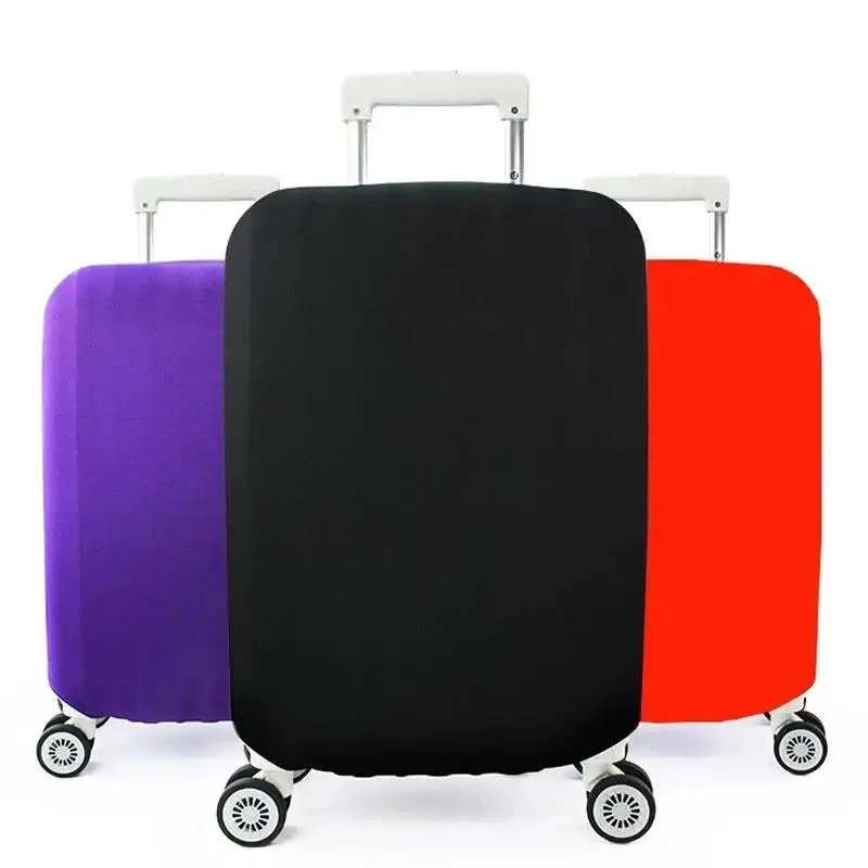 nouvelle housse de protection de valise en tissu extensible, étui anti-poussière adapté à l'organisateur de voyage de 18 à 32 pouces
