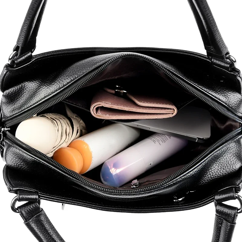 sacs à main en cuir de grande capacité pour femmes, sacs à main pour dames, sac à provisions, marque de luxe, créateur féminin, tendance, 2024