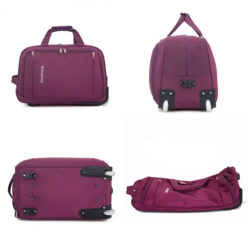 sac de transport à roulettes trolley, valise à roulettes, sac de sport de voyage étanche, bagage à main, nouveau