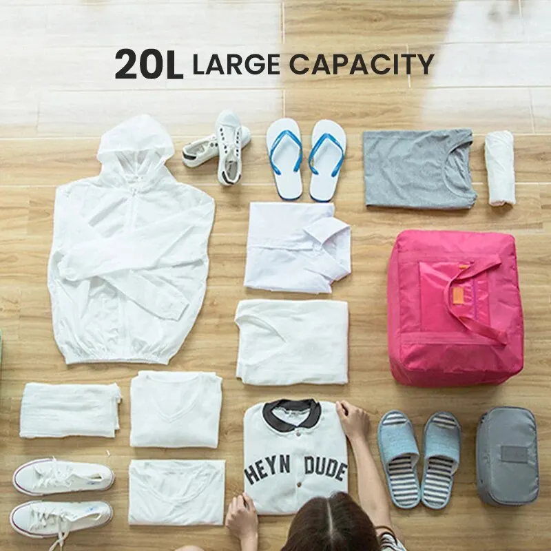 sac de voyage pliable léger : bagage à main fourre tout unisexe pour les week end et les déplacements de nuit