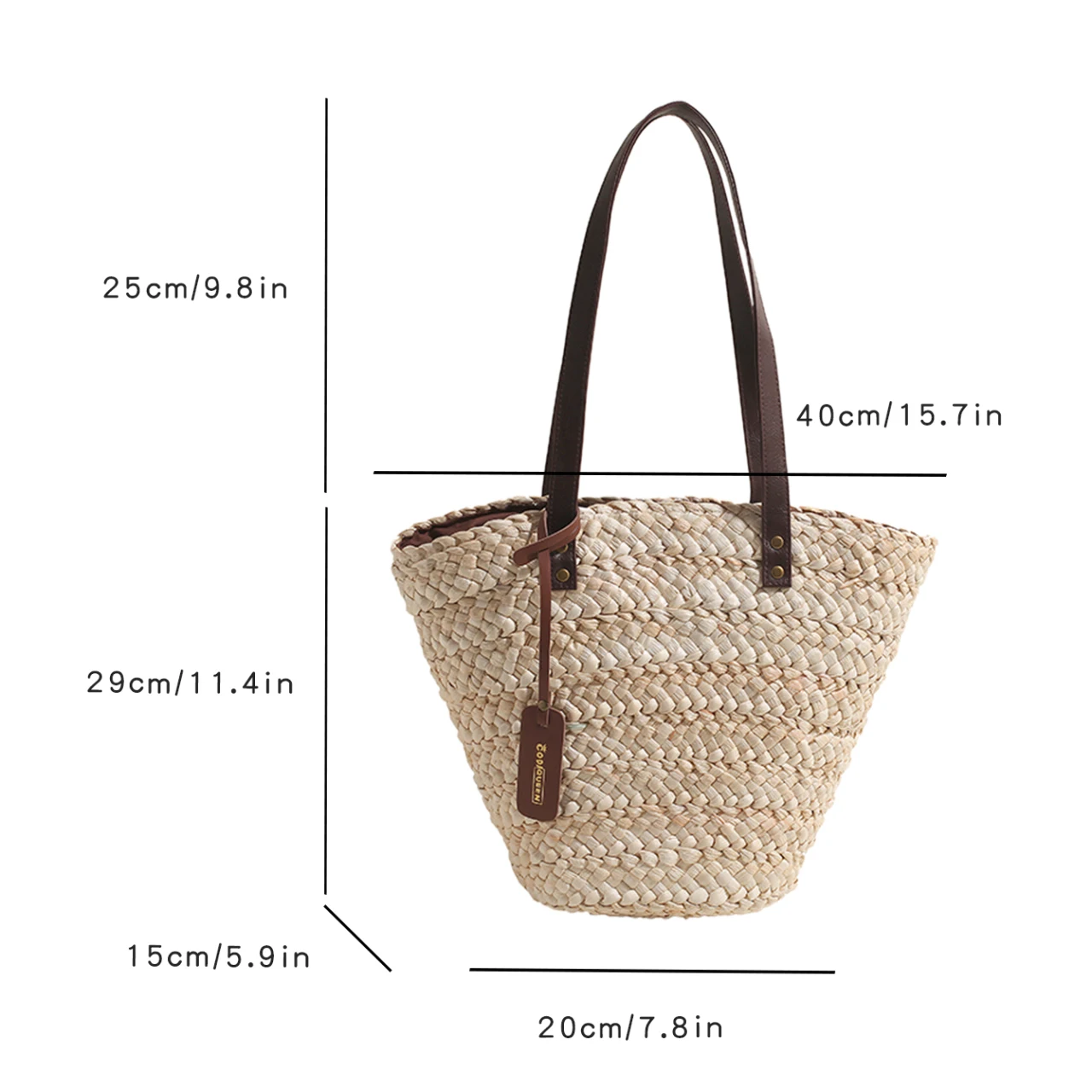 sac à main tissé en rotin pour femmes, sac de plage de grande capacité, sac à main en paille, grand panier shopper, fourre tout, sac fait main boho, nouveau design, 2024