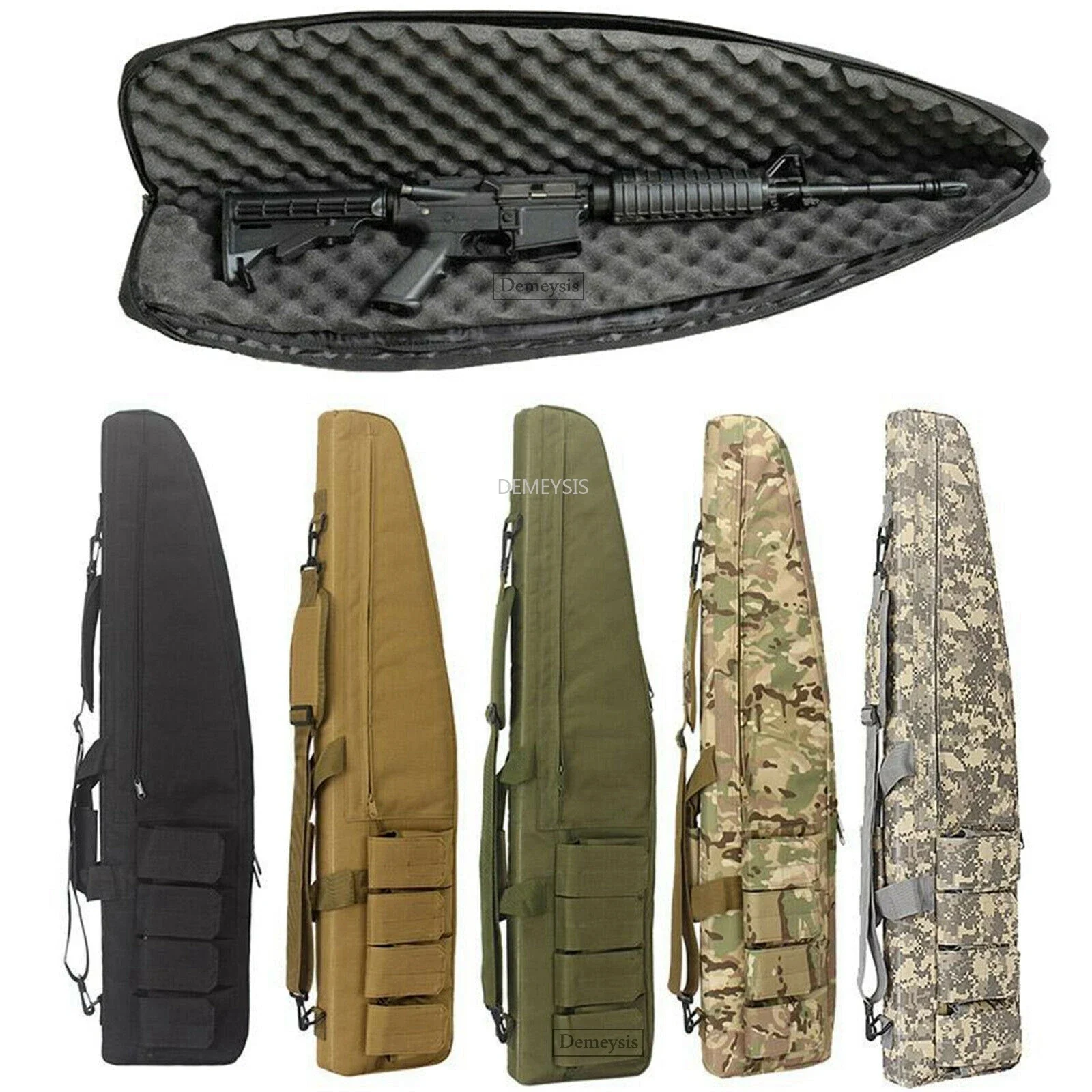 Sac à dos pour fusil de sniper airsoft, étui pour odor, carabine, sacs de transport initiés pour outils de chasse, 70 cm, 95 cm, 115cm