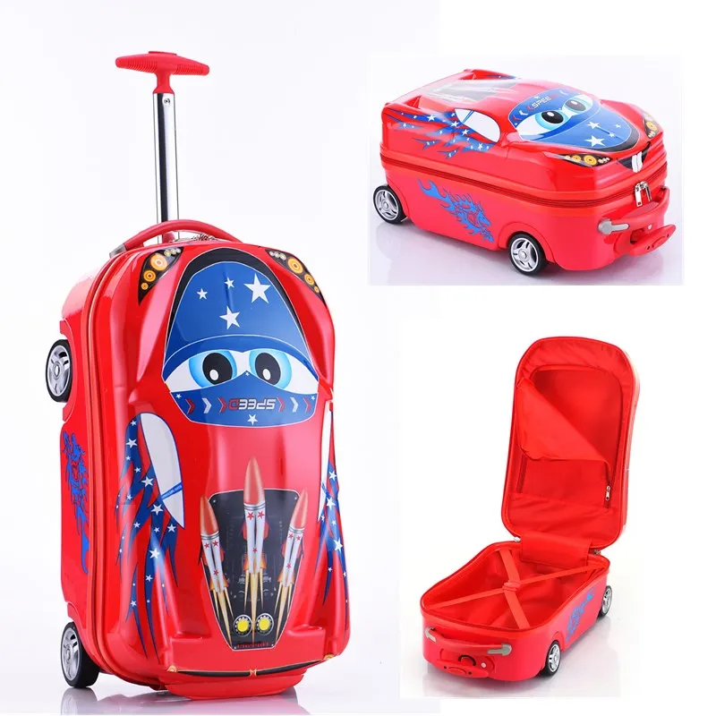valise de voyage à roulettes pour enfants, bagages pour enfants de dessin animé mignon, peut être ldand monté, valises à roulettes, fermeture éclair