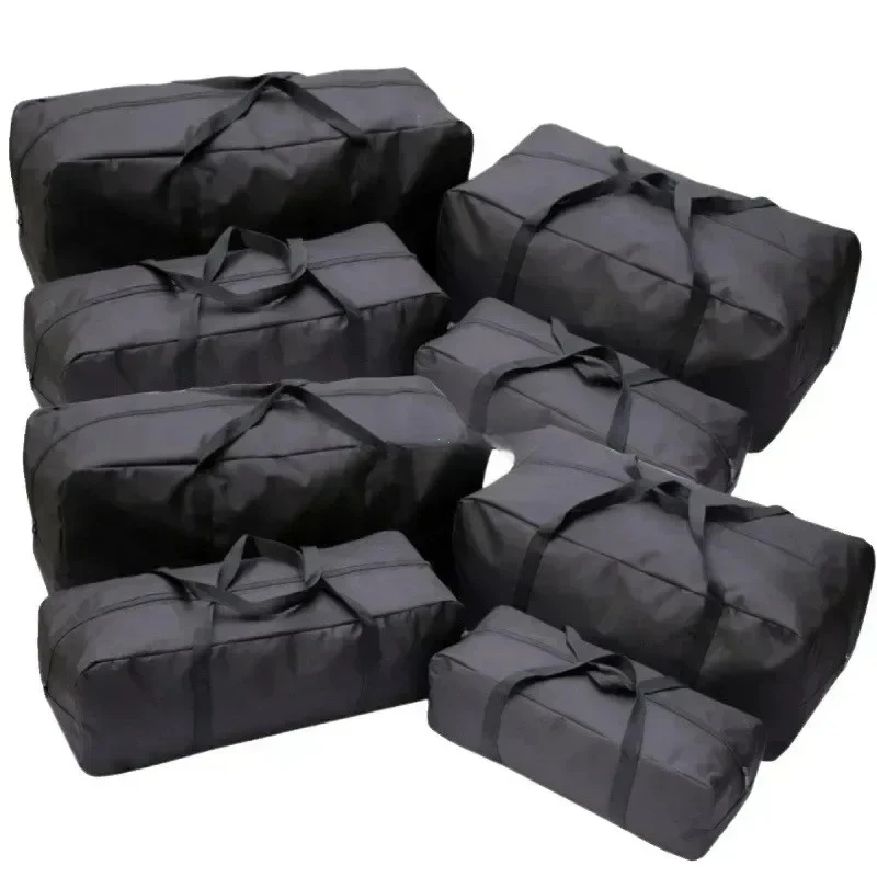 Grands sacs à bagages mobiles étanches 80/100/120/180l, sacs en tissu Polyester Oxford, sac de rangement lourd de qualité supérieure, voyage