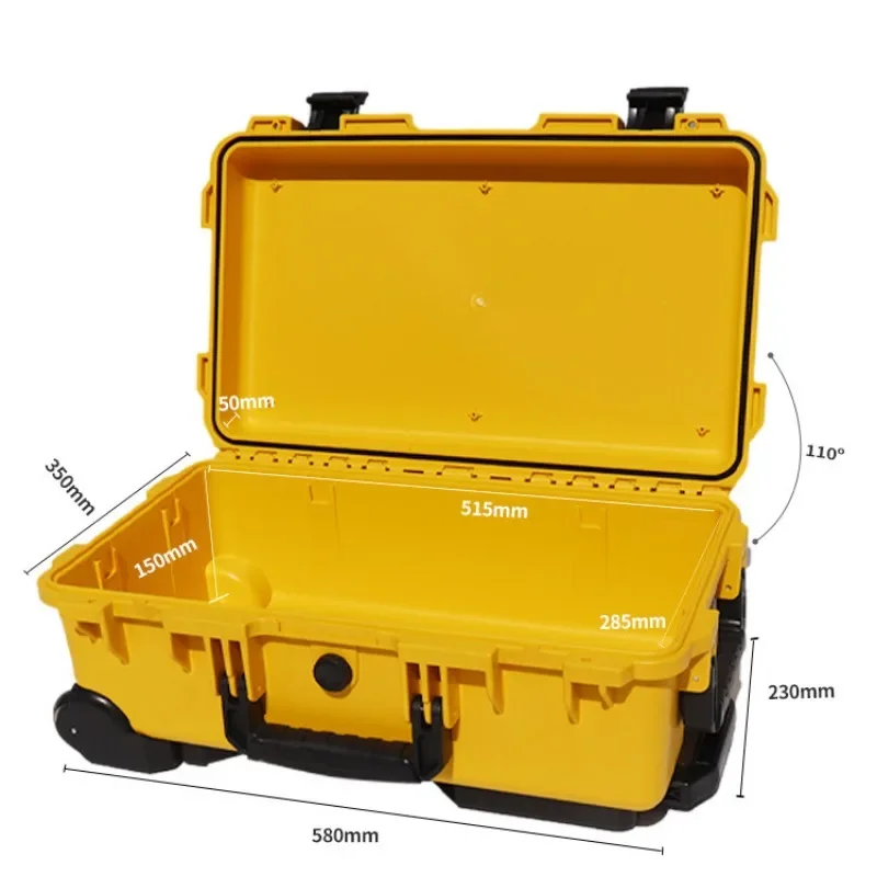 mallette de rangement d'outils de quincaillerie en plastique rigide, boîte à outils étanche, équipement médical photographique, protection de sécurité, pigeza bar