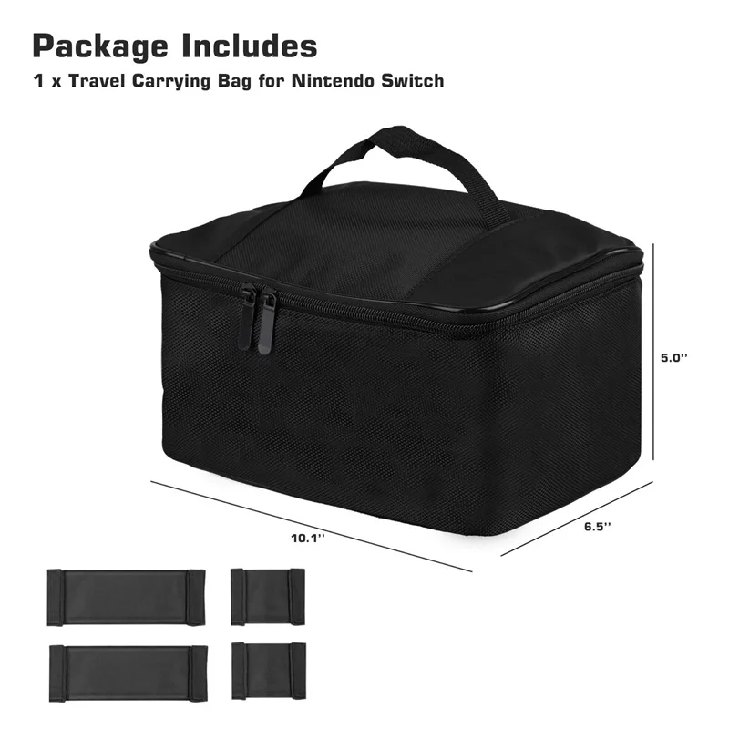 convient pour le sac de voyage oled pour interrupteur/interrupteur, étui de protection souple, étui pour interrupteur portable, compartiment détachable