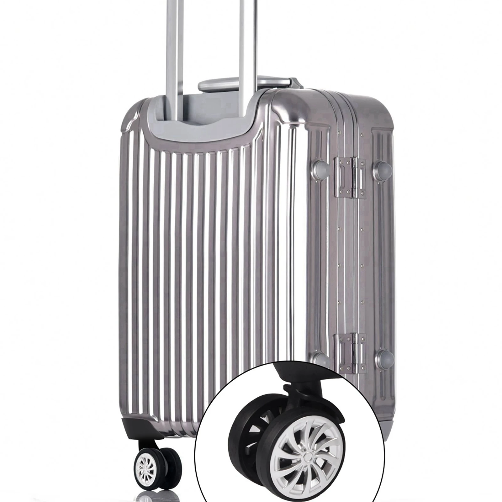 roue à bagages valise roues de remplacement roue pivotante remplacement bagages valise de voyage roues en plastique valise de voyage roues