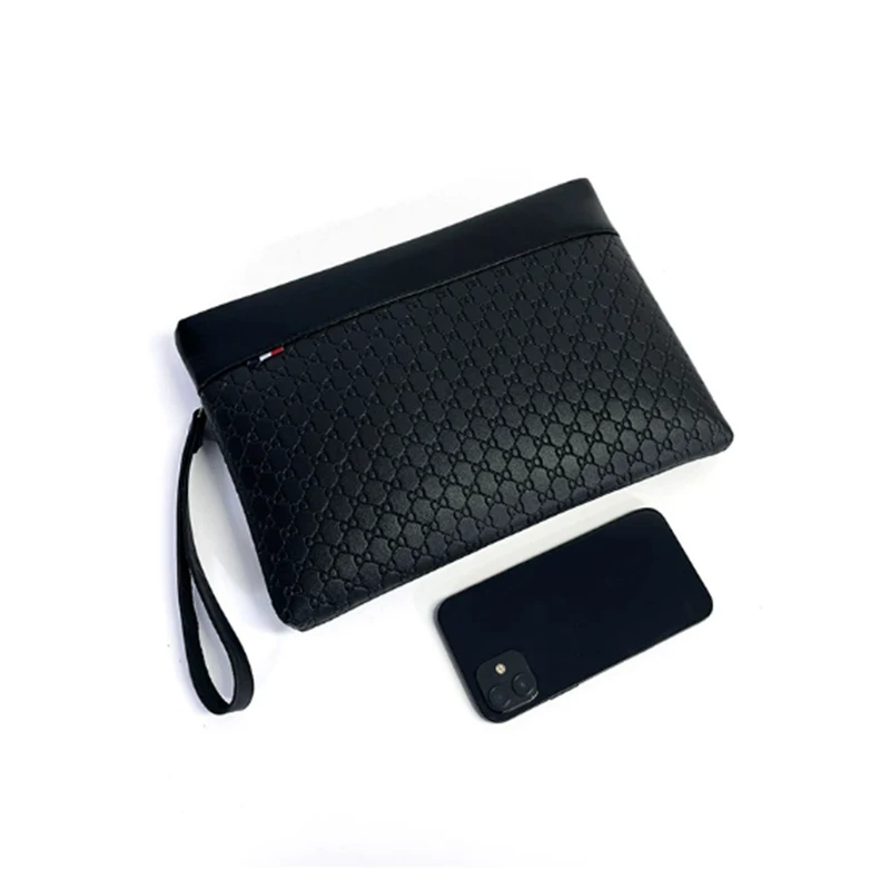 sac d'affaires design en cuir pour hommes, pochette à la mode, sac à bandoulière unisexe, sac à main de voyage, passeport, certificat, paquet de cartes, porte monnaie pour téléphone