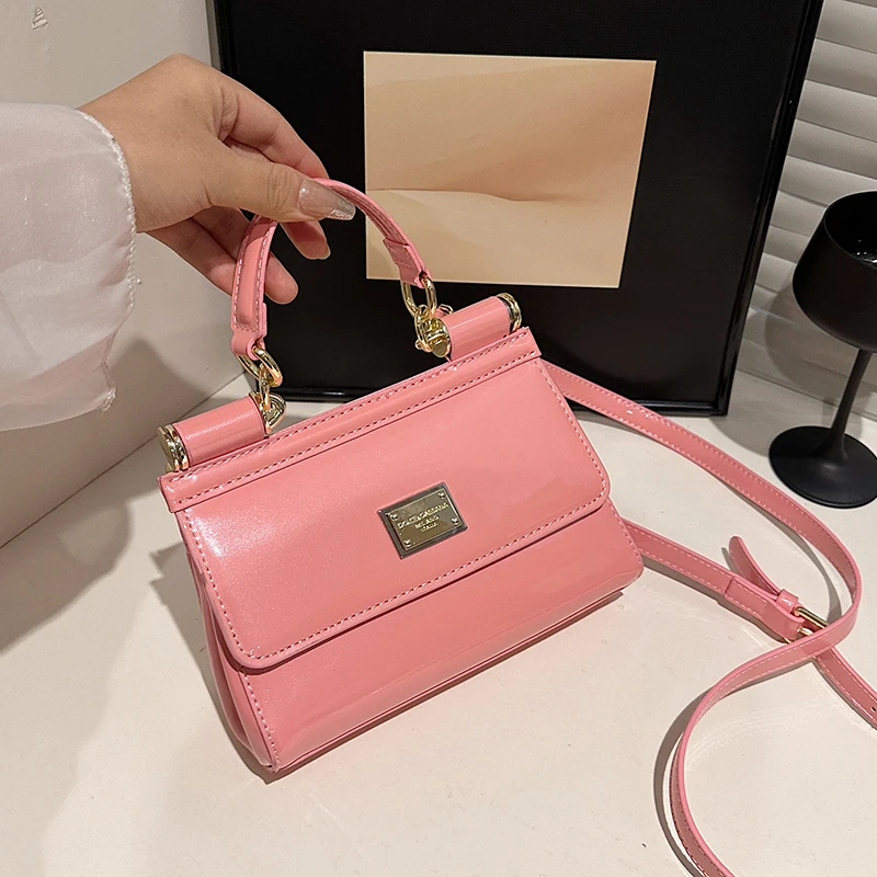 sac messager en cuir pour femmes, marque de luxe, sac à bandoulière chic pour dames, sacs à main classiques populaires et élégants