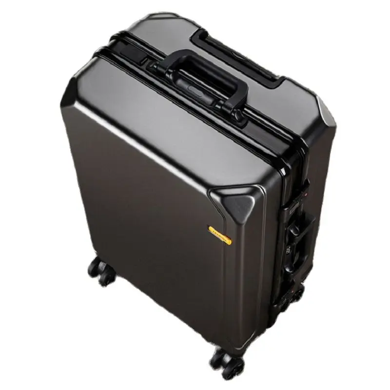 valise à cadre en aluminium pour étudiant, bagage à main et à roulettes, belle cabine d'embarquement, 20 22 24 26 pouces, avec usb