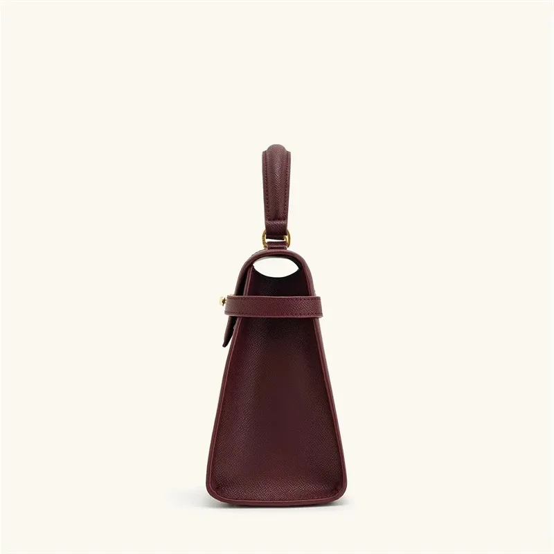 sac à main femme elise designer mode 2025 nouveau sac à main bordeaux grand sac à bandoulière carré sac haut de gamme pour femme