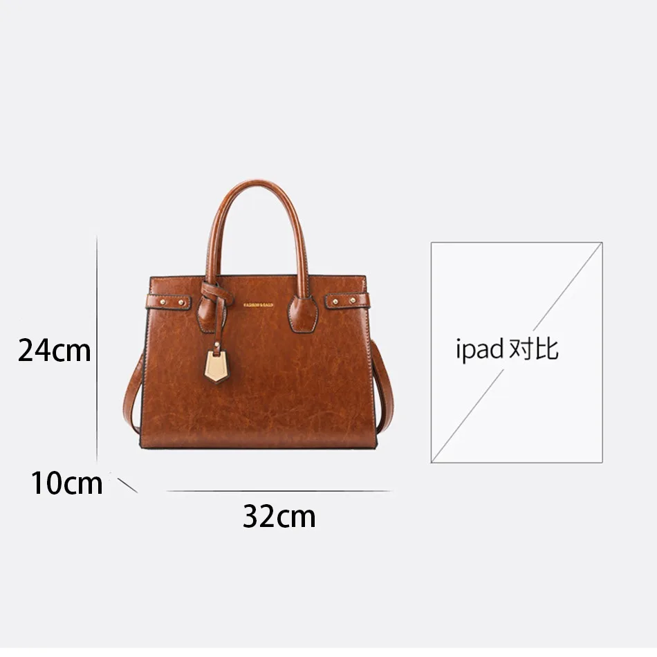 sacs à main de luxe en cuir souple pour femmes, fourre tout de grande capacité, 2025