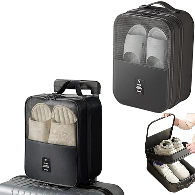 sacs à chaussures – peut contenir 3 paires de chaussures, essentiels de voyage pour vol, accessoires de bagages à main
