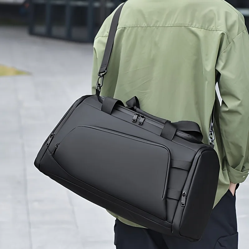 sac à bagages multifonctionnel de grande capacité avec plusieurs compartiments, adapté au fitness, aux voyages et aux voyages de nuit