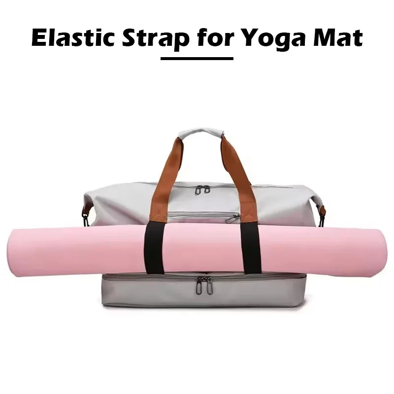 nouveau grand sac de voyage homme femme grande capacité bagage à main séparation sèche humide sport fitness sac court distance voyage paquet