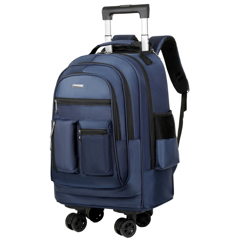 bagage de voyage, roues universelles, sac de chariot de voyage, sac d'ordinateur d'affaires, sac à dos multifonctionnel de grande capacité