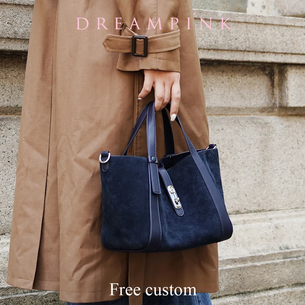 Sac à main de luxe pour femmes, lettres personnalisées, petit fourre-tout Hobo en velours daim cuir de vache, nouveau Design, sac à bandoulière à poignée supérieure pour dames
