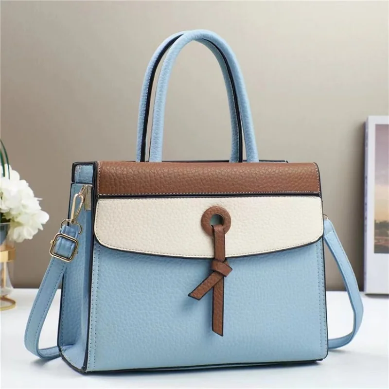 Sac à bandoulière en cuir pour femmes, marque de luxe, à la mode, élégant, populaire, classique, matériel élégant, tendance, Vintage, sac quotidien ​