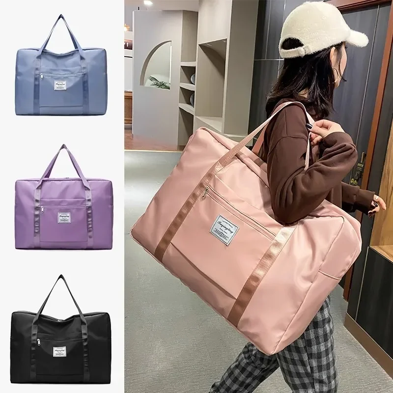 sac de voyage multifonctionnel, sac d'enregistrement portatif, sac d'emballage de bagages de rentrée scolaire, sac de rangement de couverture mobile pour femmes enceintes d