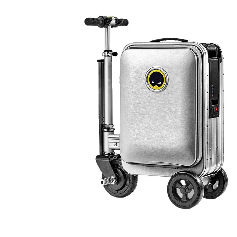 valise électrique peut être embarquée valise de cyclisme intelligente siège de boîtier de chariot de 20 pouces artefact de transport pour adultes et enfants