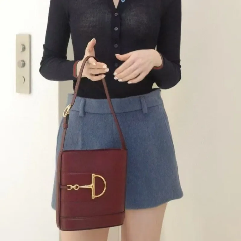 sac à main de luxe pour femmes, avec bandoulière, en cuir véritable, option, fourre tout classique et élégant pour dames à la mode