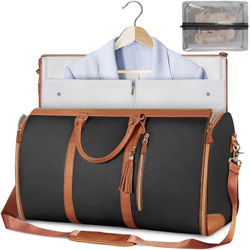 sac à bagages pliable de grande capacité, sac de voyage trempé, sac à main à bandoulière portable