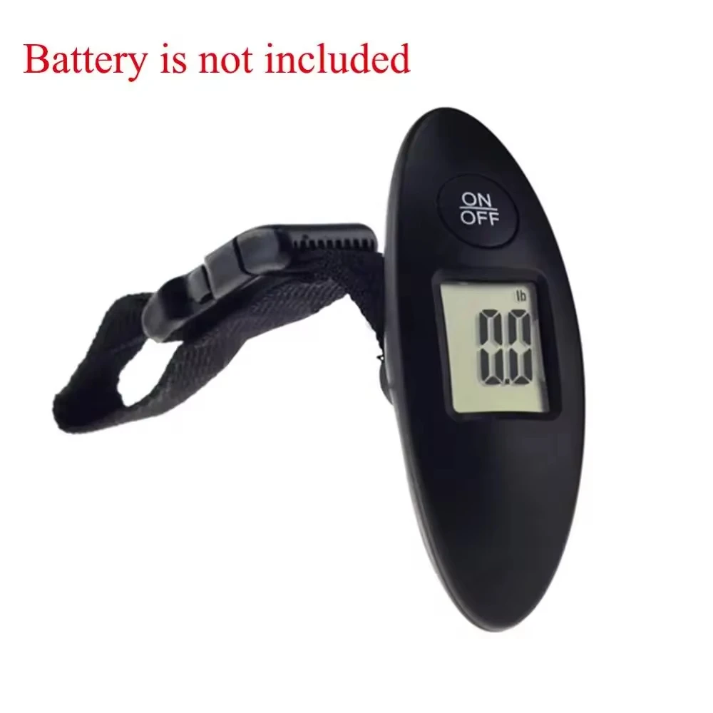 mini balance à bagages électronique numérique lcd 40kg/100g, valise portable, sac de voyage à poignée, pesage d'hameçon suspendu