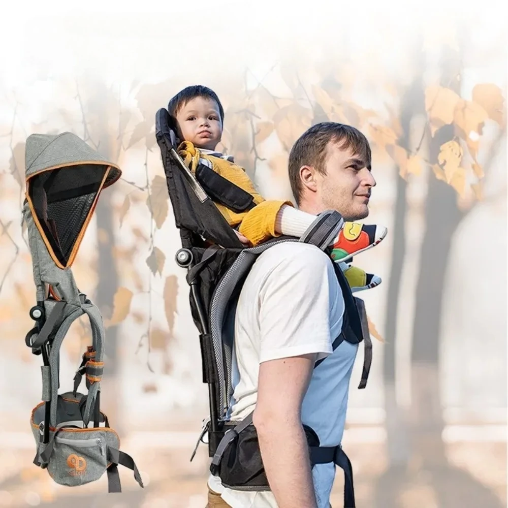1 pièces porte enfant selle bretelles enfants sac de voyage avec bretelles papa randonnée simple épaule porte bébé