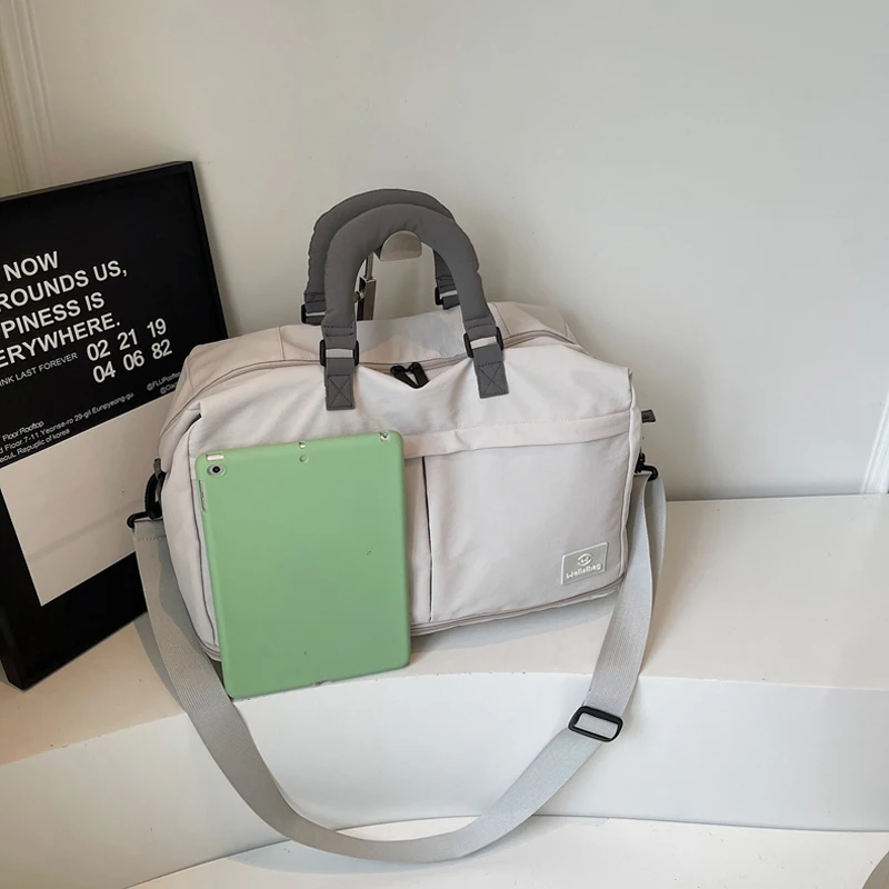 femmes voyage bagages sacs à bandoulière décontracté voyage en plein air court voyage sac portable trajet gymnase fitness sport sac à main