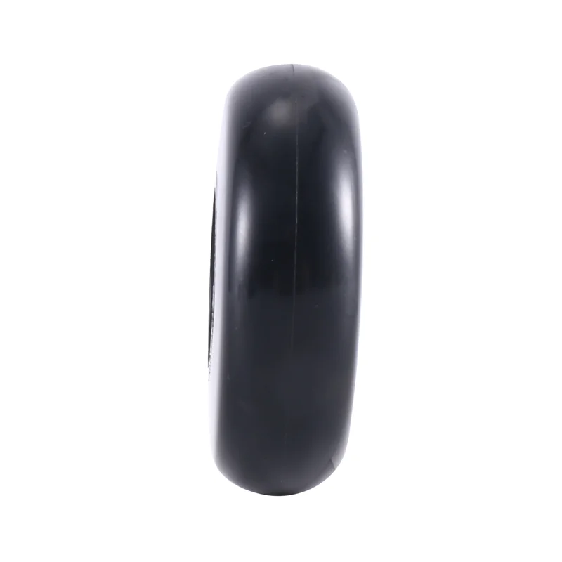 roues de remplacement pour valise à bagages 55mm x 18mm, roulettes pivotantes en pu, roulements en acier au carbone, kits de réparation black at64