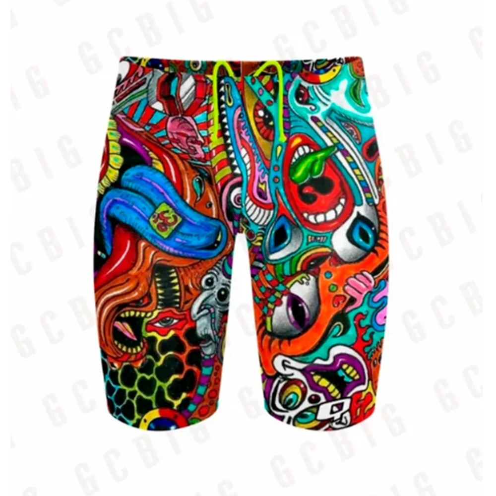 maillot de bain pour hommes, maillot de bain, entraînement professionnel, protection uv, protection contre les éruptions cutanées, sport, surf, court